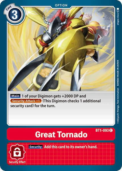 (BT01-093) - Great Tornado