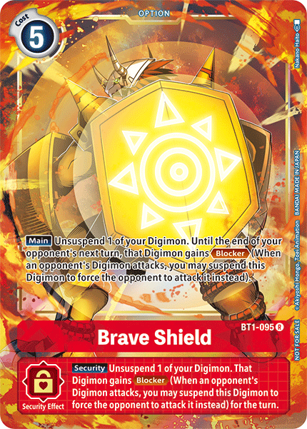 (BT01-095) - Brave Shield (Alt Art)