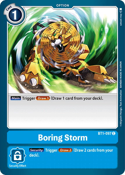 (BT01-097) - Boring Storm