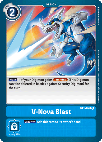 (BT01-098) - V-Nova Blast