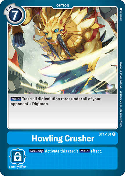 (BT01-101) - Howling Crusher