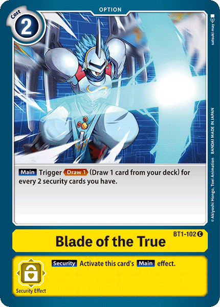 (BT01-102) - Blade of the True