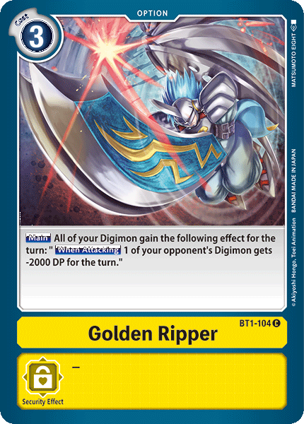 (BT01-104) - Golden Ripper