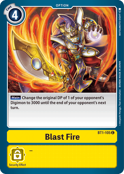 (BT01-105) - Blast Fire