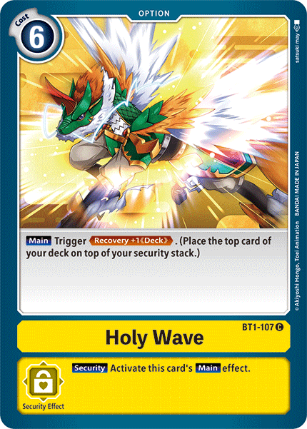 (BT01-107) - Holy Wave