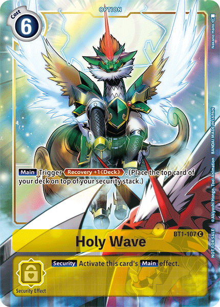 (BT01-107) - Holy Wave (Alt Art)