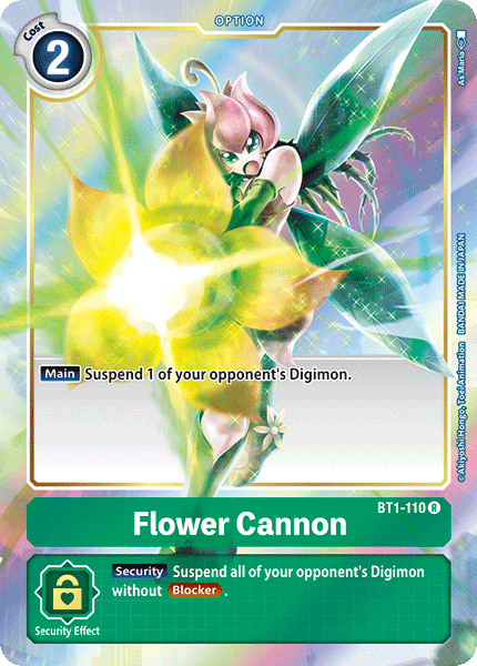 (BT01-110) - Flower Cannon (Alt Art)