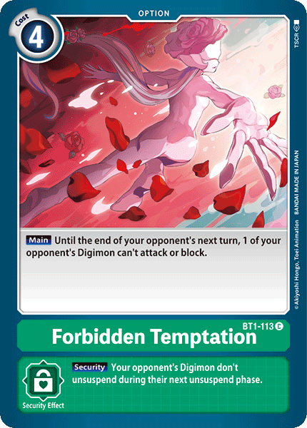 (BT01-113) - Forbidden Temptation