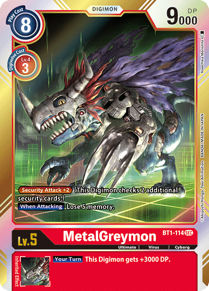 (BT01-114) - MetalGreymon