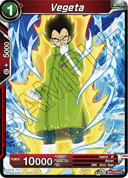 BT11-010 - Vegeta