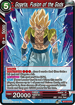 BT11-013 - Gogeta, Fusion of the Gods