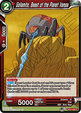 BT11-020 - Goliamite, Beast of the Planet Vampa