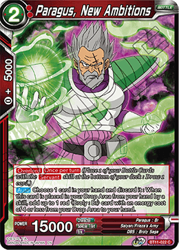 BT11-022 - Paragus, New Ambitions