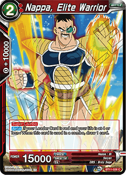 BT11-026 - Nappa, Elite Warrior