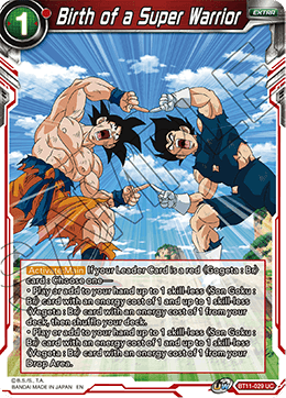 BT11-029 - Birth of a Super Warrior