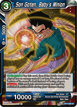 BT11-036 - Son Goten, Baby's Minion