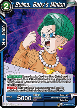 BT11-037 - Bulma, Baby's Minion