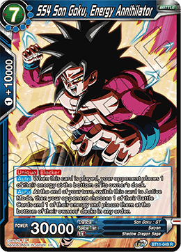 BT11-049 - SS4 Son Goku, Energy Annihilator