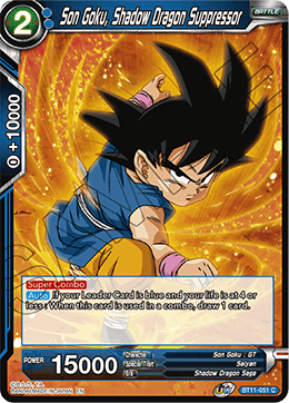 BT11-051 - Son Goku, Shadow Dragon Suppressor