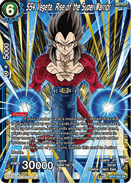 BT11-052 - SS4 Vegeta, Rise of the Super Warrior