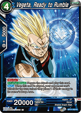 BT11-053 - Vegeta, Ready to Rumble