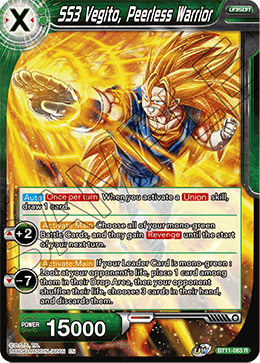 BT11-063 - SS3 Vegito, Peerless Warrior