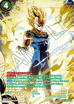 BT11-066 - Prince of Destruction Vegeta, Prideful Warrior (SPR)