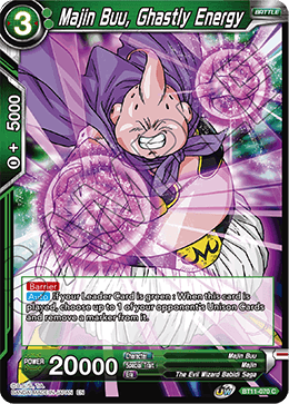 BT11-070 - Majin Buu, Ghastly Energy