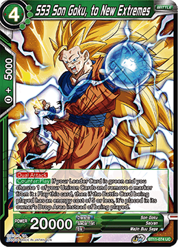 BT11-074 - SS3 Son Goku, to New Extremes