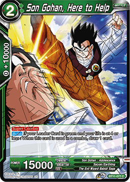 BT11-077 - Son Gohan, Here to Help