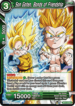 BT11-078 - Son Goten, Bonds of Friendship