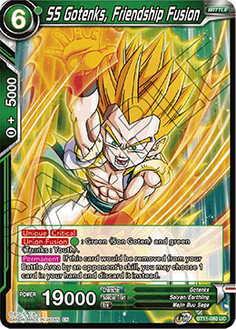 BT11-080 - SS Gotenks, Friendship Fusion