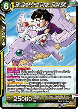 BT11-095 - Son Gohan & Hire-Dragon, Flying High