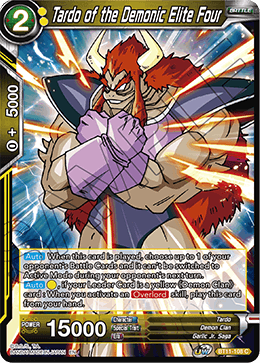 BT11-108 - Tardo of the Demonic Elite Four