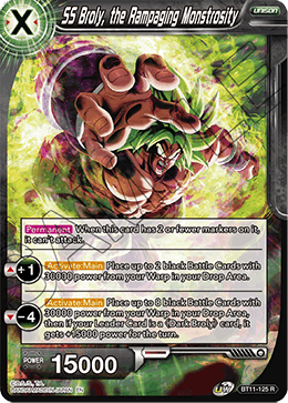 BT11-125 - SS Broly, the Rampaging Monstrosity