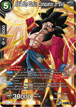 BT11-126 - SS4 Son Goku, Conqueror of Evil