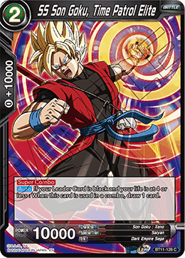 BT11-128 - SS Son Goku, Time Patrol Elite