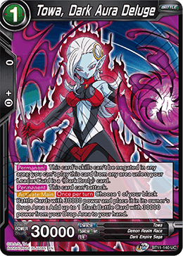 BT11-140 - Towa, Dark Aura Deluge