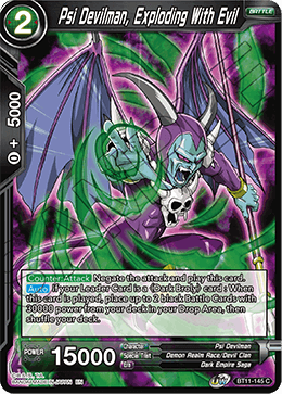 BT11-145 - Psi Devilman, Exploding With Evil