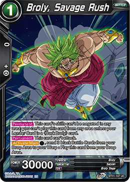 BT11-147 - Broly, Savage Rush