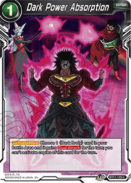 BT11-149 - Dark Power Absorption