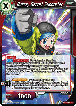 BT12-003 - Bulma, Secret Supporter