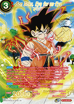 BT12-005 - Son Goku, Eye for an Eye (SPR)