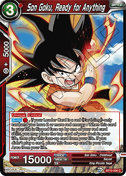 BT12-006 - Son Goku, Ready for Anything