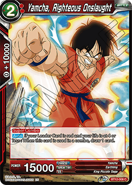 BT12-008 - Yamcha, Righteous Onslaught