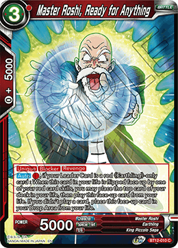 BT12-010 - Master Roshi, Ready for Anything