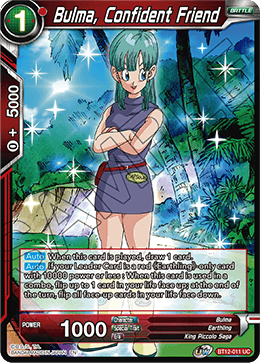 BT12-011 - Bulma, Confident Friend