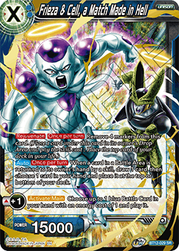 BT12-029 - Frieza & Cell, a Match Made in Hell