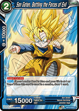 BT12-034 - Son Goten, Battling the Forces of Evil