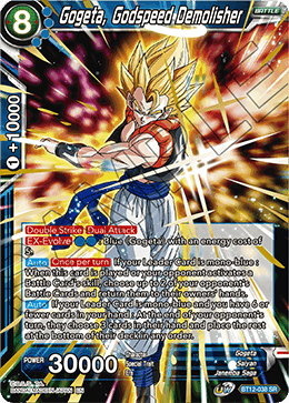 BT12-038 - Gogeta, Godspeed Demolisher